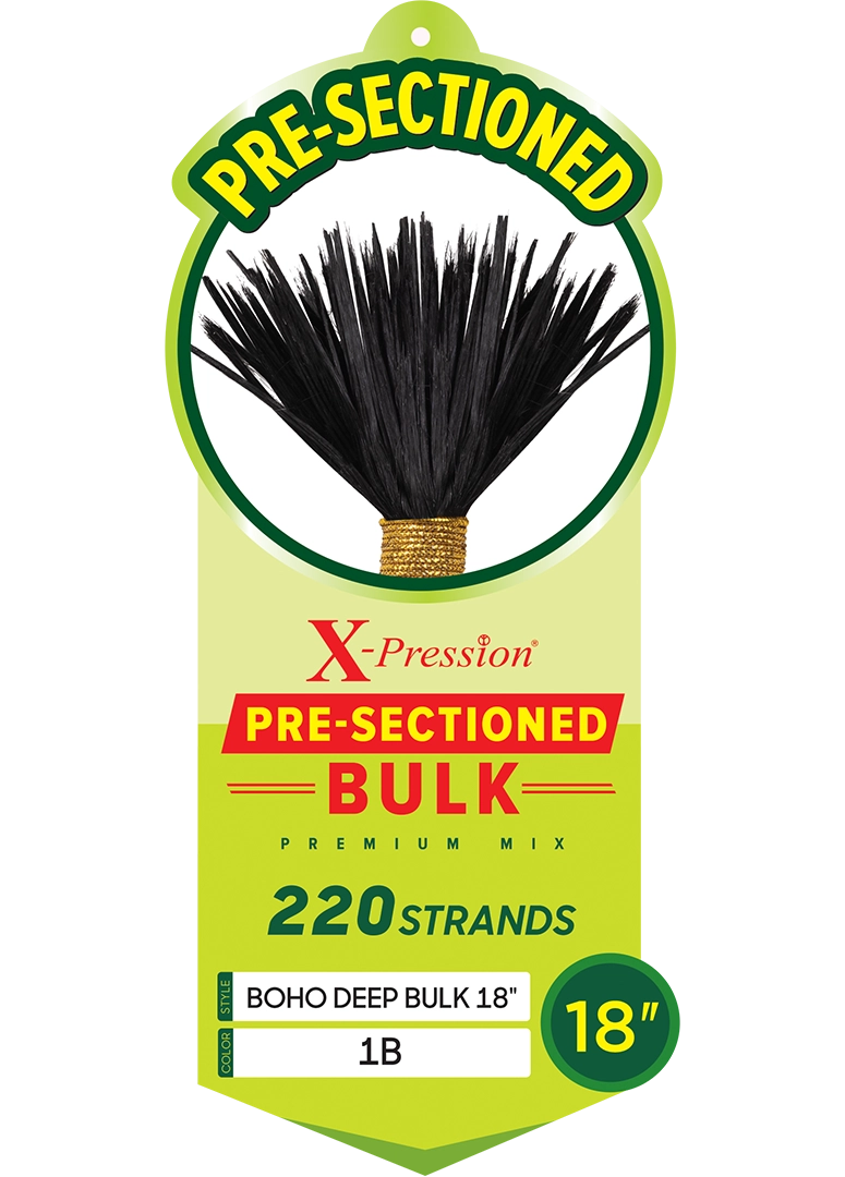 Outré Pre Sectioned Boho Deep Bulk 18”