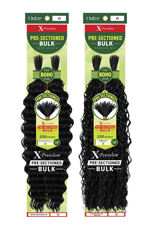 Outré Pre Sectioned Boho Deep Bulk 18”