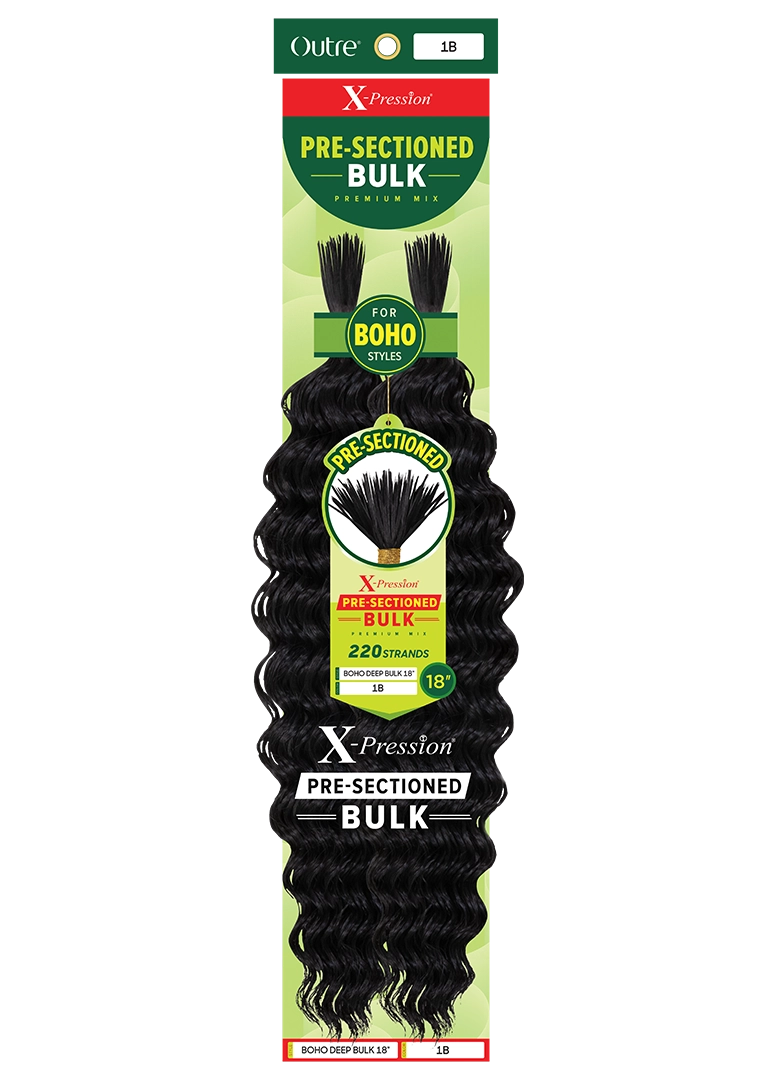 Outré Pre Sectioned Boho Deep Bulk 18”