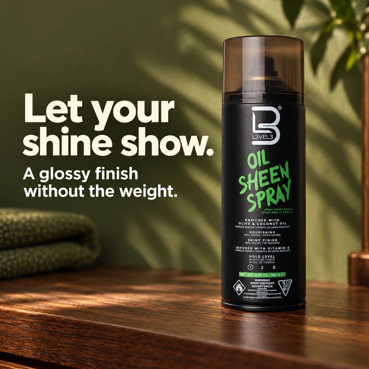 L3VEL3 Oil Sheen Spray