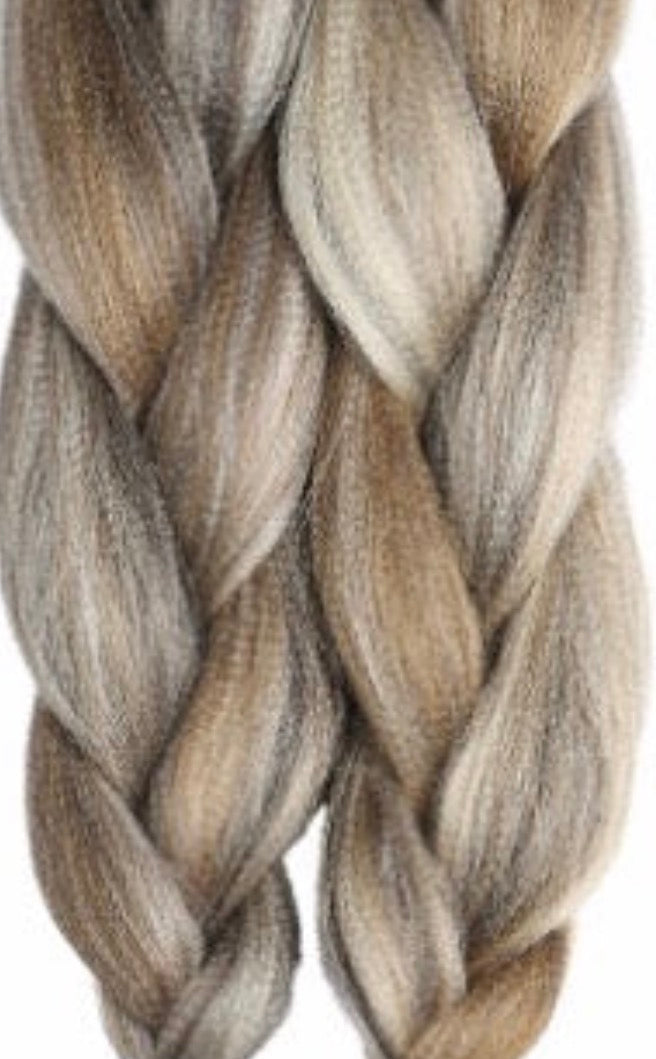 SUPER X TZ 48" BRAID HAIR pre-cut, pre-combed for easy braiding