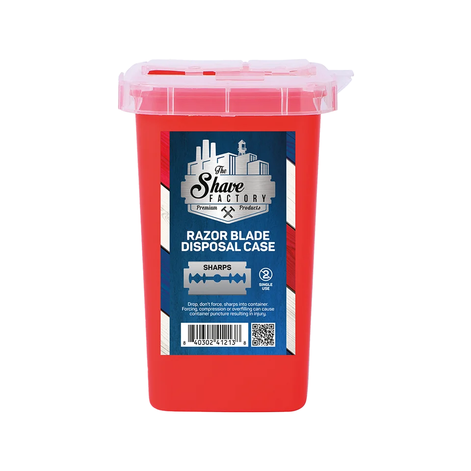 The Shave Factory Razor Blade Disposable Case