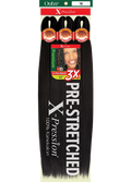 Outre X-Pression Pre-Stretched Braid 52” #1B