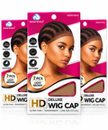 HD ultra thin wig cap 3 pack