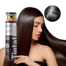 Kiss Tintation Temporary Hair Color Spray Darkest Brown