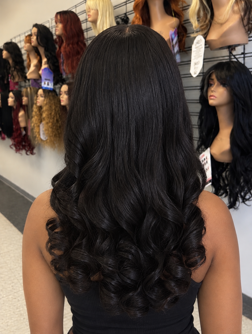 Human Hair Lace Front Wig 18”