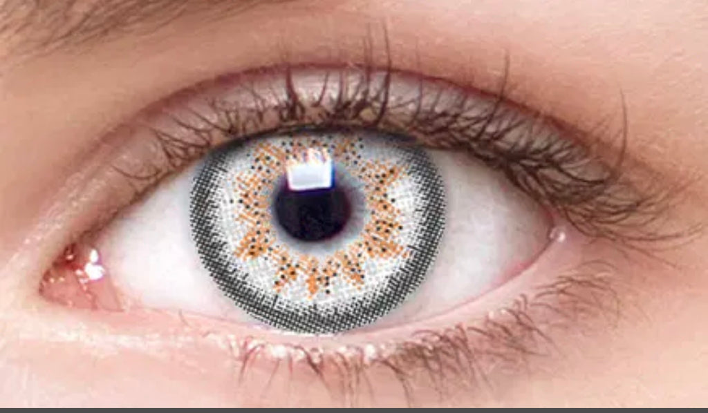 Wickedeyez Chic Contacts Platinum Grey