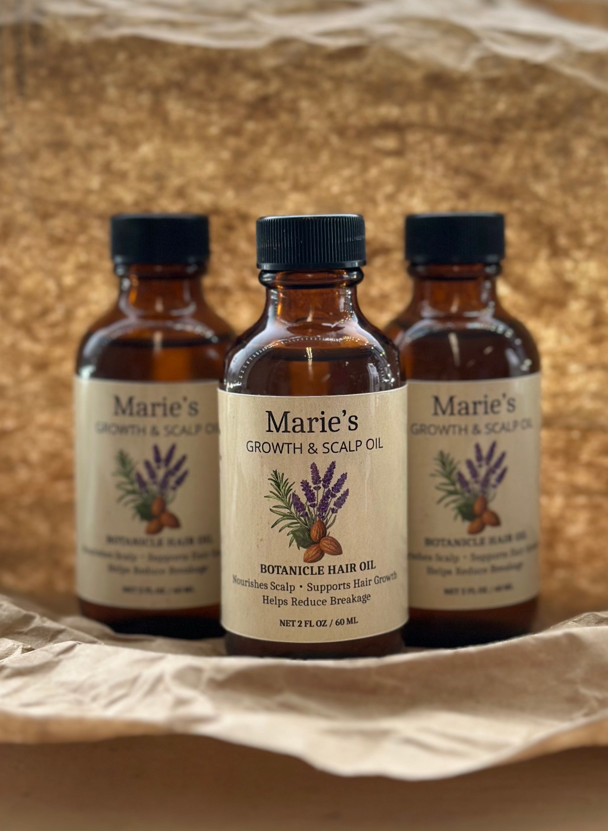 Marie's Growth & Scalp Oil (2oz)