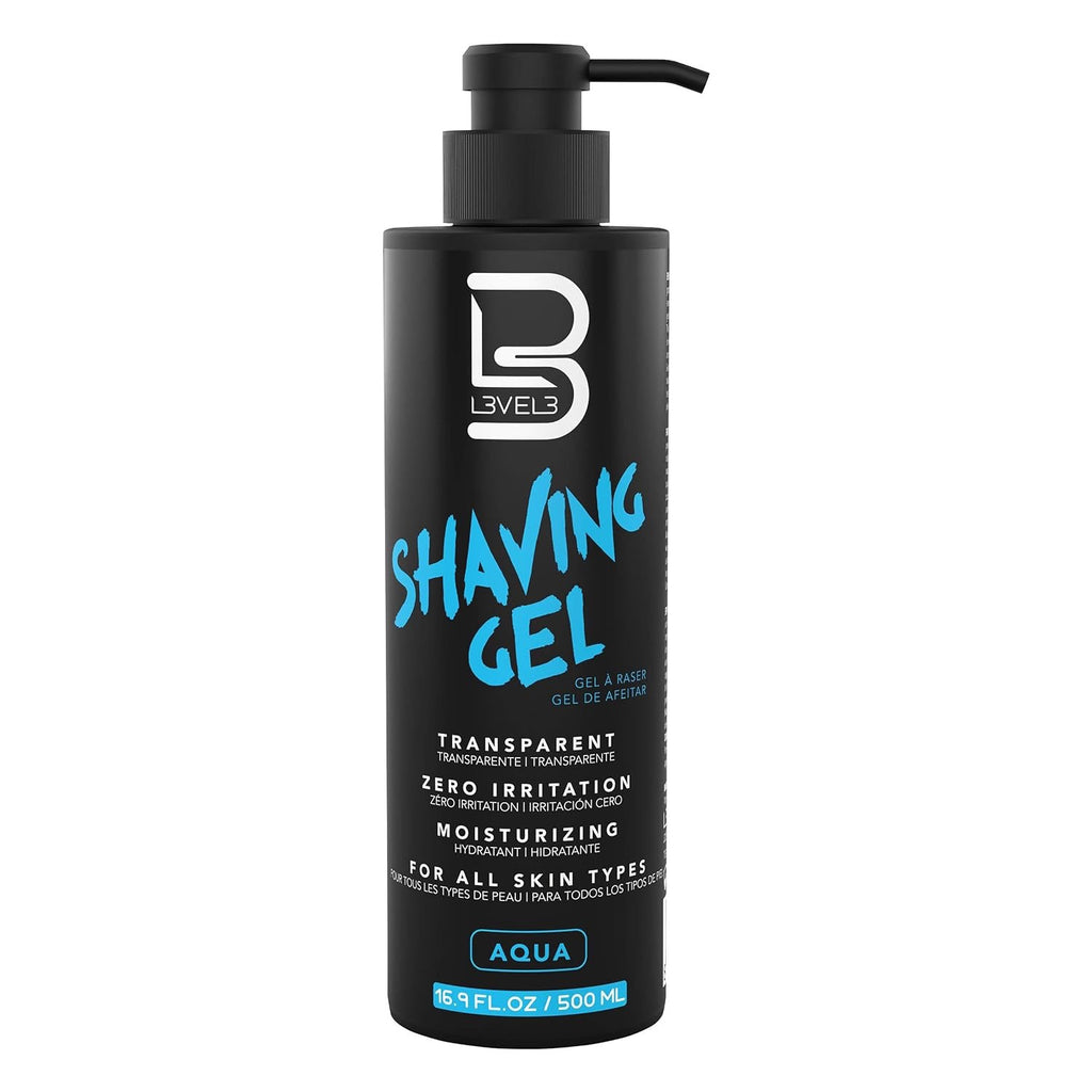 L3 Shaving Gel - Straight Razor Shave Gel 16.9 oz