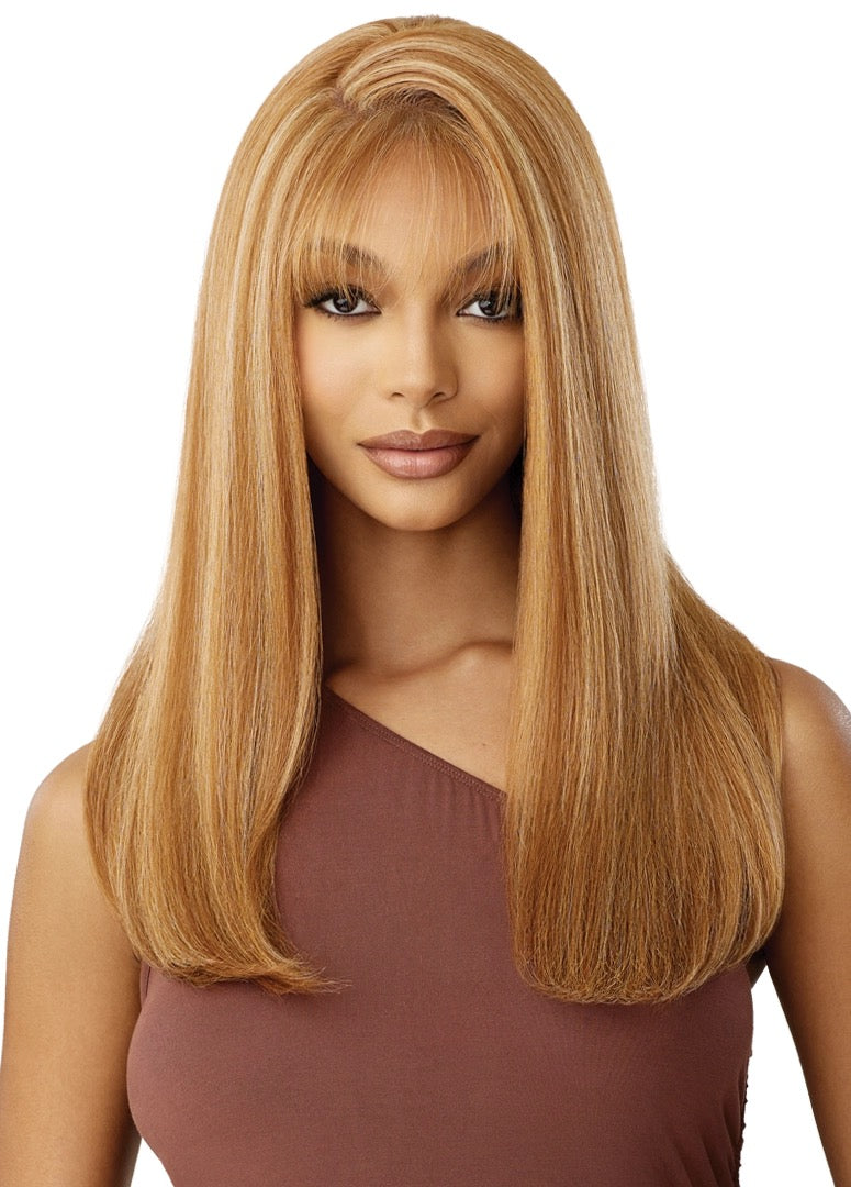 Outre Wig HHB-NATURAL YAKI 22" 100% Human Hair Blend