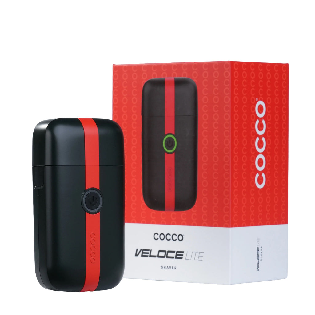 COCCO® Veloce Lite Shaver (Black/Red Stripe)