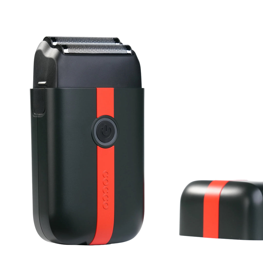 COCCO® Veloce Lite Shaver (Black/Red Stripe)