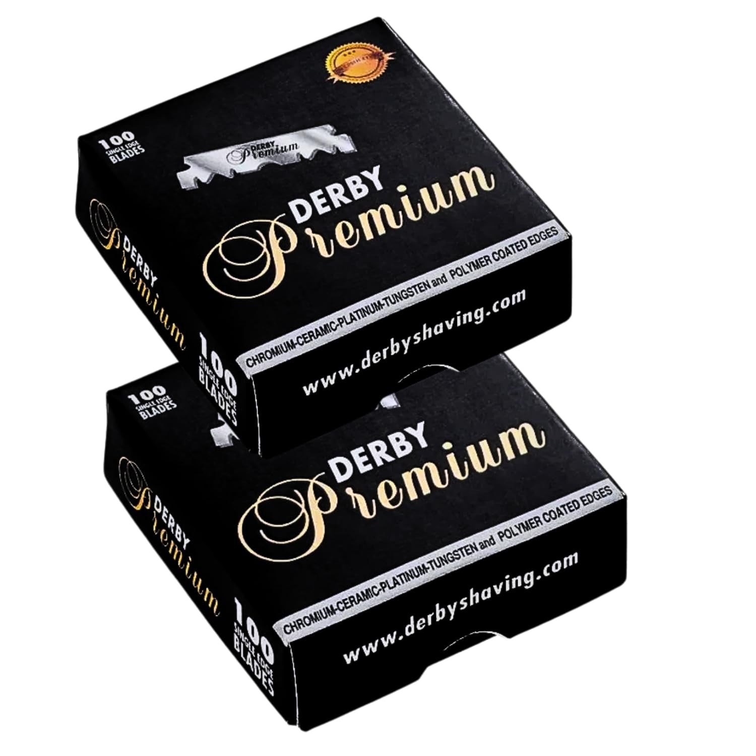 Derby Premium Single Edge Razor Blades 100/pk