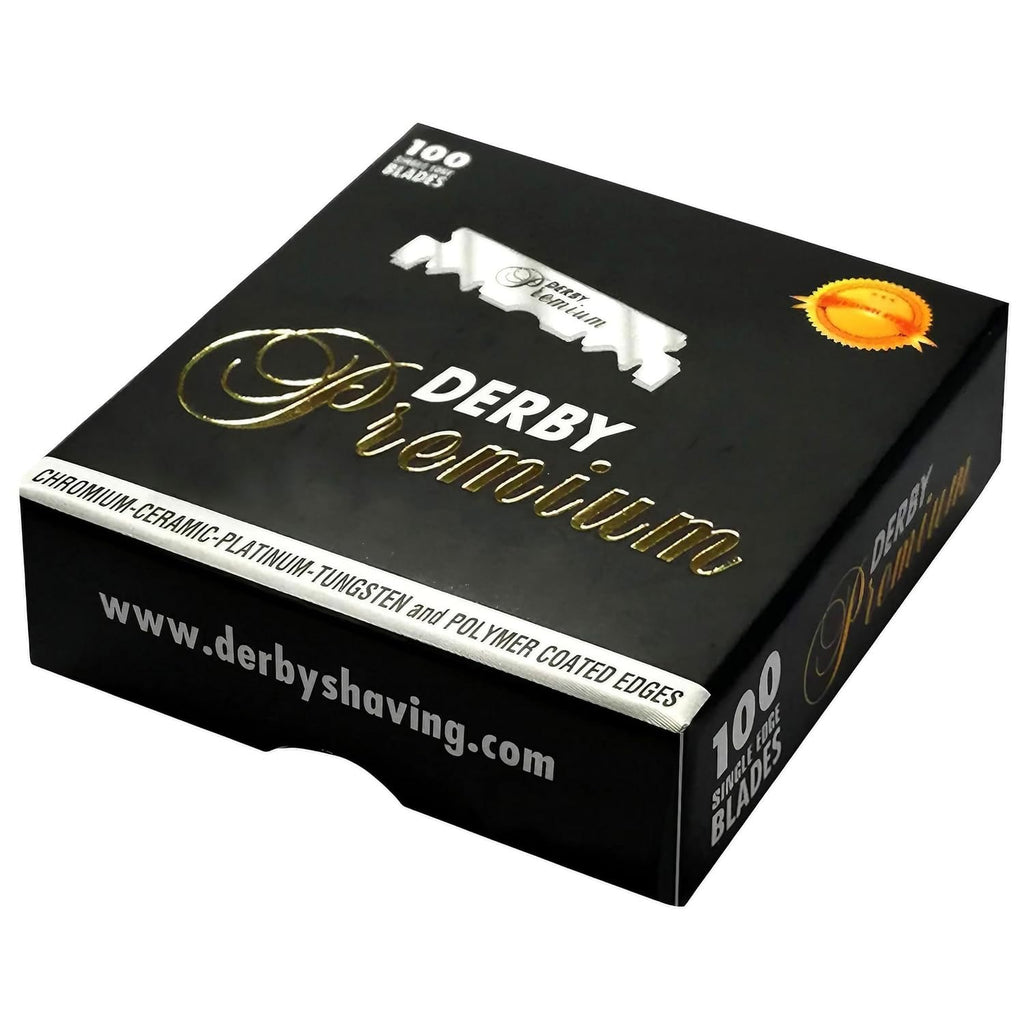 Derby Premium Single Edge Razor Blades 100/pk