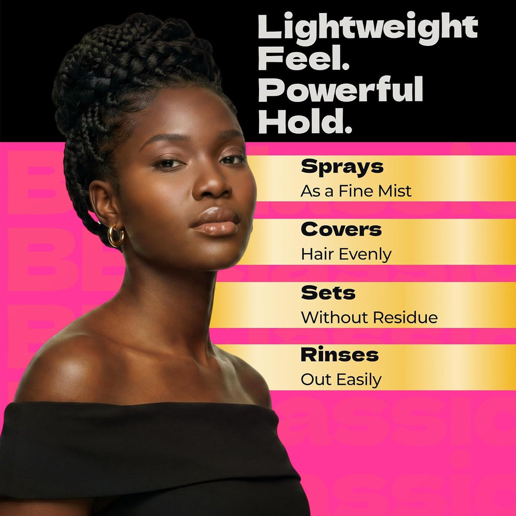 Bronner Bros Pump It Up Gold Styling Spritz- 8oz