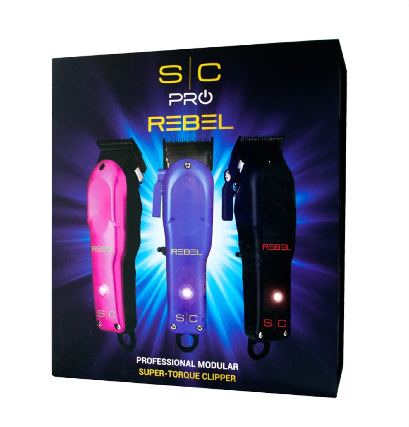 StyleCraft REBEL Professional Super-Torque Modular Cordless Hair Clipper