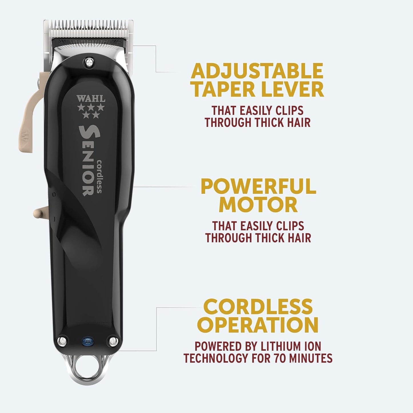 WAHL Senior Cordless/ 5 Star Series