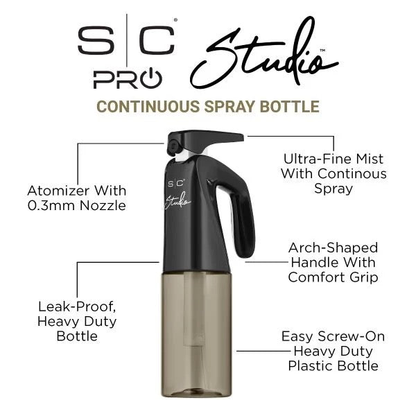 STUDIO – CONTINUOUS SPRAY BOTTLE 6.8 FL OZ