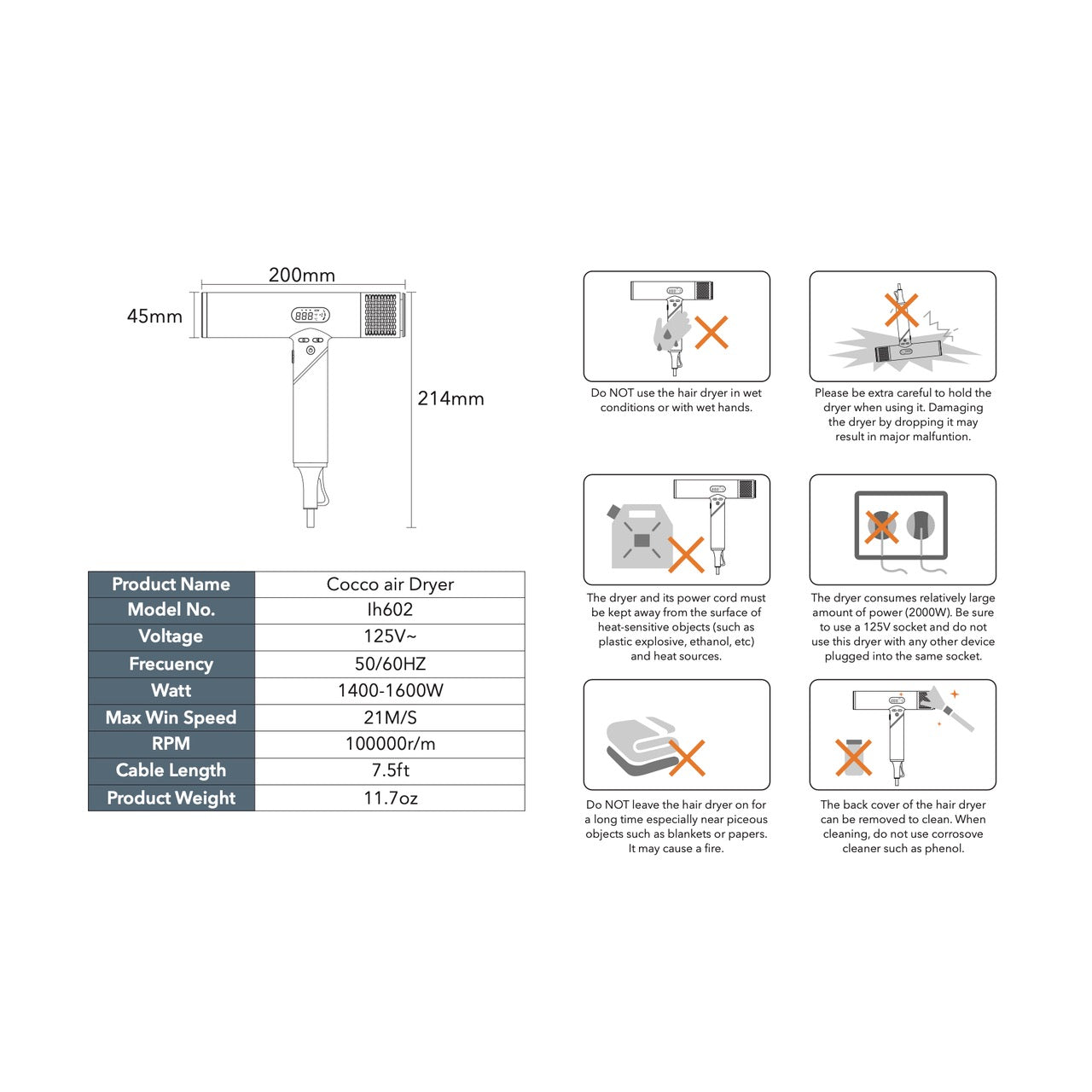 Cocco Air Ionic Dryer