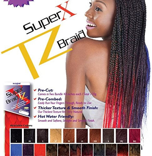 Braiding Hair, Pre-Stretch 48'' – EBS