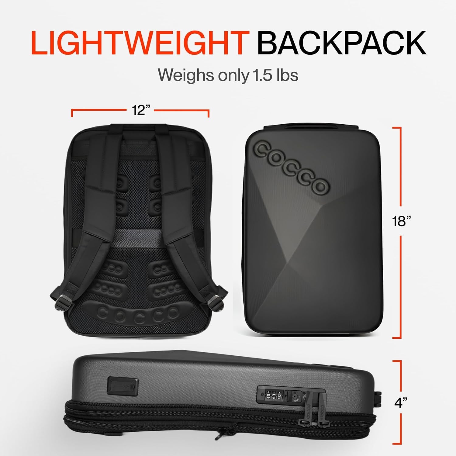 Cocco Barber Backpack & Mobile Station – Hard Shell Barber Bag