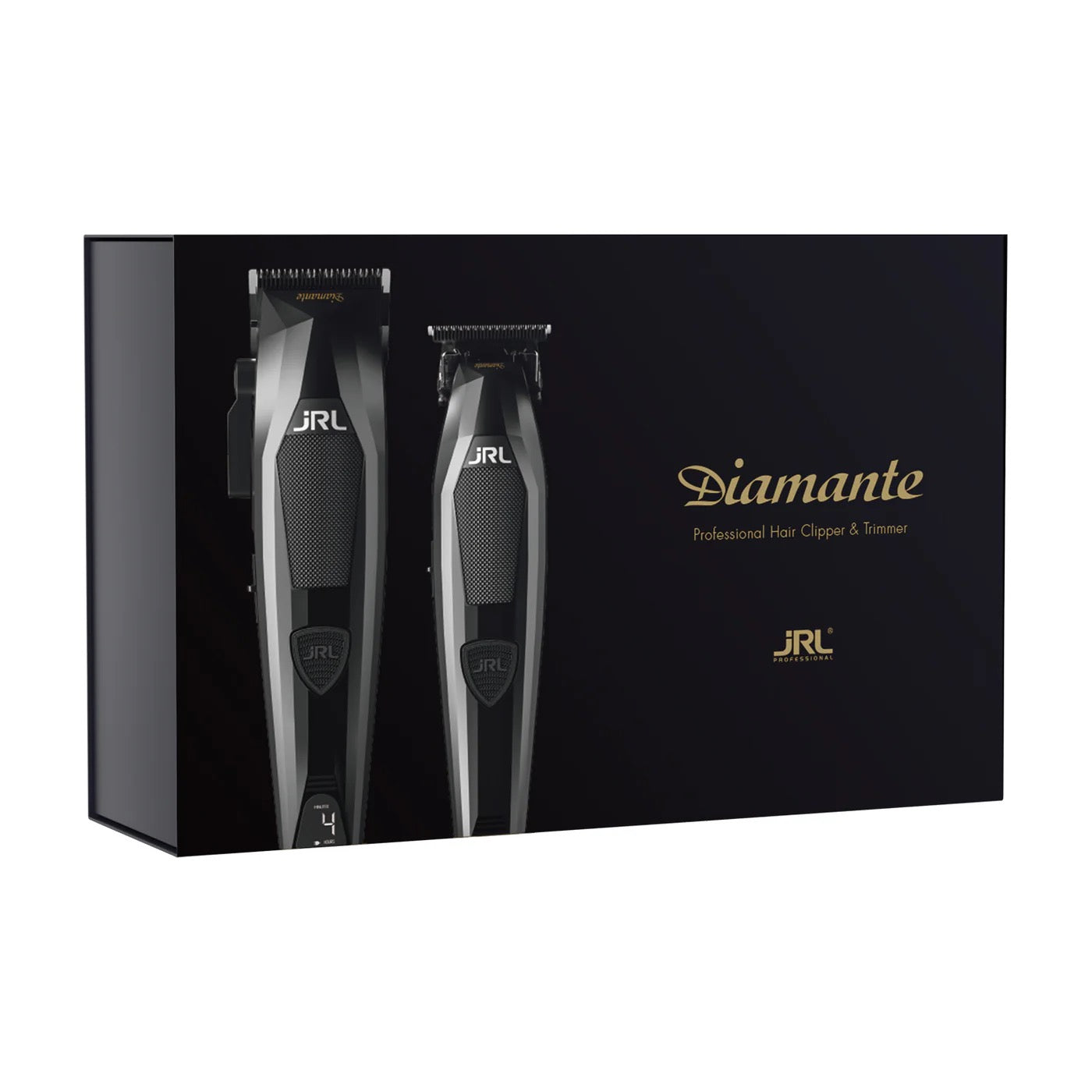 JRL Diamante Collection: Clipper + Trimmer Set - BLACK