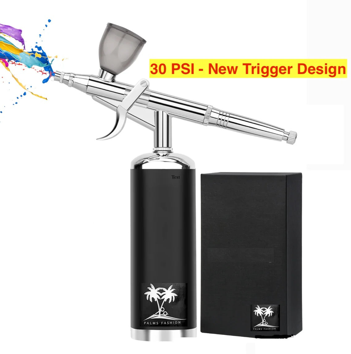New CORDLESS AIRBRUSH & COMPRESSOR With New Finger Trigger Design