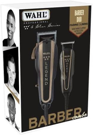 Wahl Barber Legend & Hero Combo Clipper & Trimmer