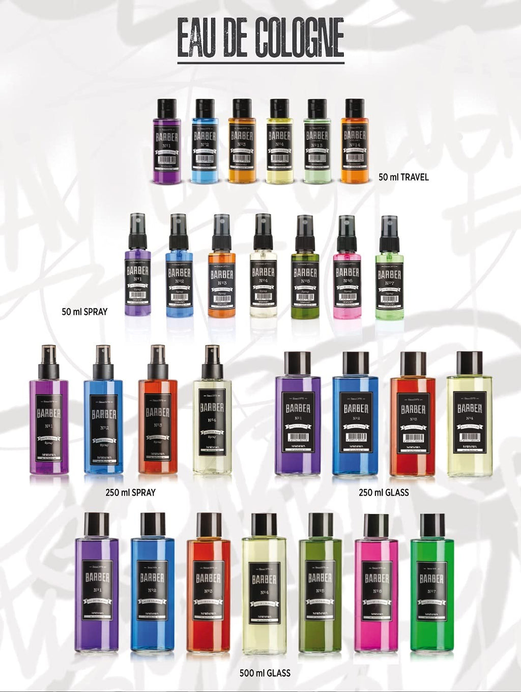 Marmara Barber Cologne - Best Choice Traditional (No 6) 500ml