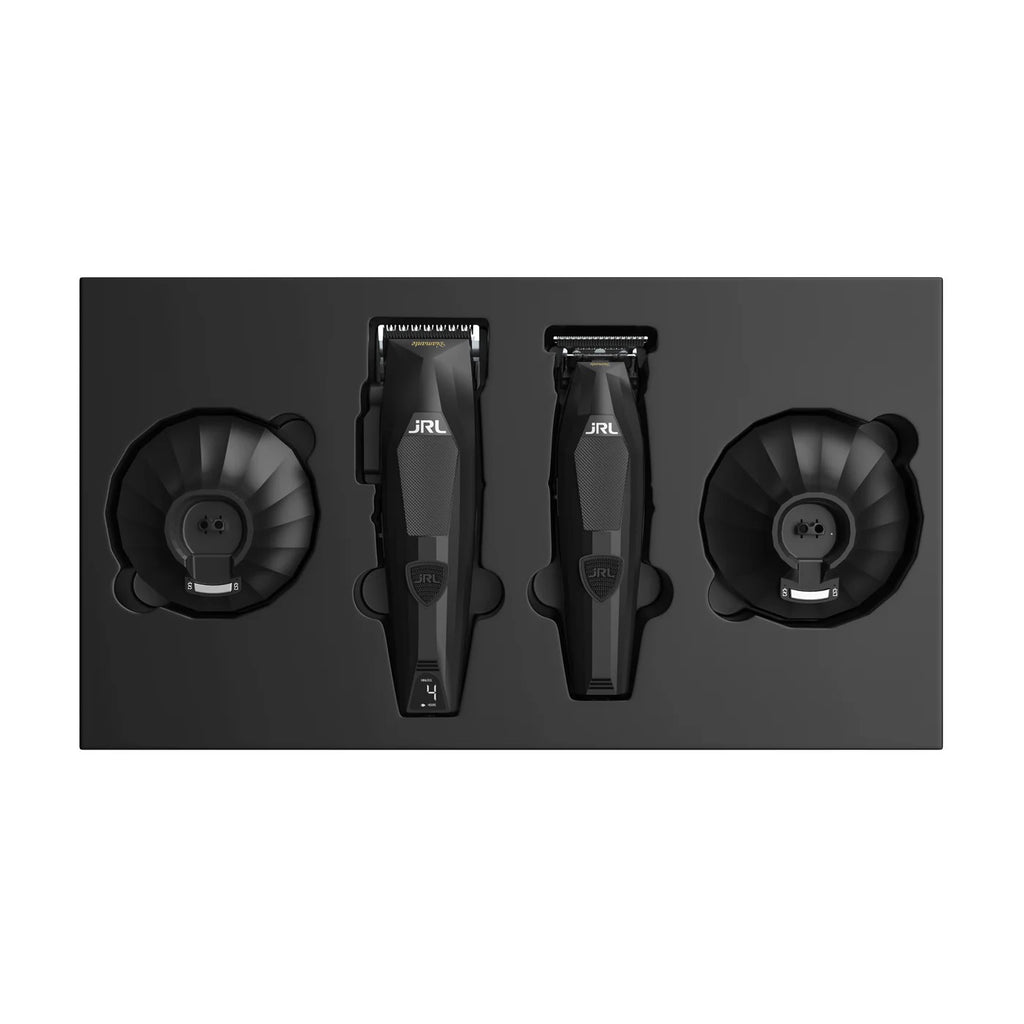 JRL Diamante Collection: Clipper + Trimmer Set - BLACK