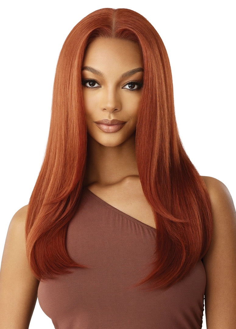 Outre Wig HHB-NATURAL YAKI 22" 100% Human Hair Blend
