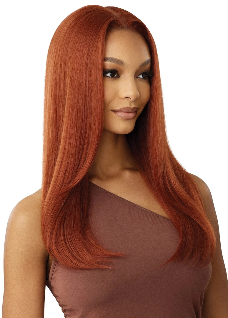 Outre Wig HHB-NATURAL YAKI 22" 100% Human Hair Blend