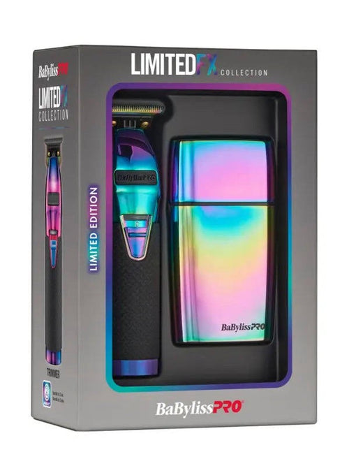 BaByliss Pro LimitedFX Collection Trimmer and Double Foil Shaver